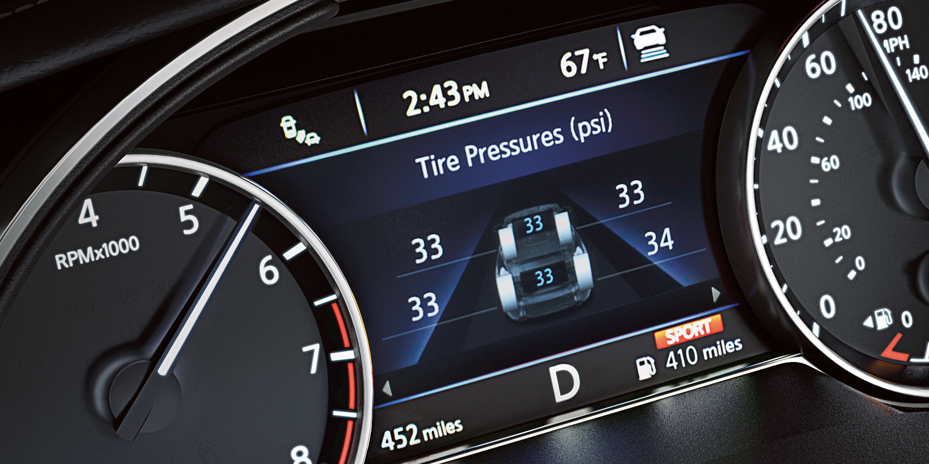 Nissan Maxima Tire Pressure Monitoring System